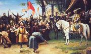Mihaly Munkacsy The Conquest of Hungary oil painting